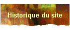 Historique du site