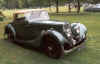 Aston Martin 2 Litres, 1937. Cabriolet Bertelli 